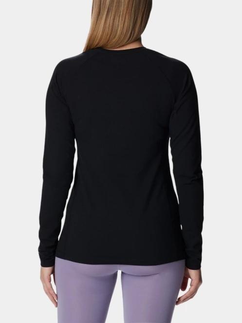 Columbia Omni-Heat Infinity Knit LS Crew női aláöltöző felső fekete színben 4