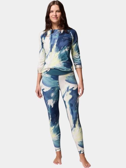 Columbia Omni-Heat Infinity Tight női aláöltöző nadrág kék színben 5
