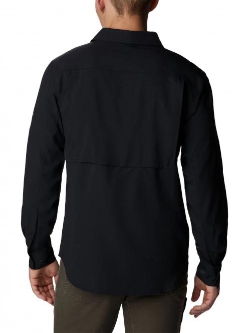 Columbia Silver Ridge Utility Lite Long Sleeve Shirt férfi hosszú ujjú túraing fekete színben 4