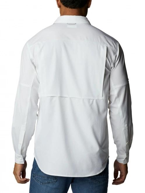 Columbia Silver Ridge Utility Lite Long Sleeve Shirt férfi hosszú ujjú túraing fehér színben 4