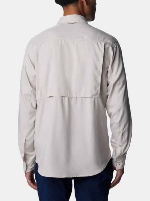 Columbia Silver Ridge Utility Lite Long Sleeve Shirt férfi hosszú ujjú túraing homok színben 4