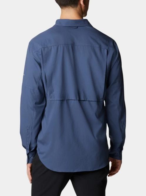 Columbia Silver Ridge Utility Lite Long Sleeve Shirt férfi hosszú ujjú túraing kék színben 4
