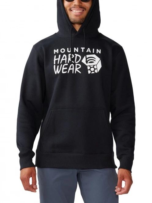 Mountain Hardwear MHW Logo Pullover Hoody férfi kapucnis pulóver fekete színben 5