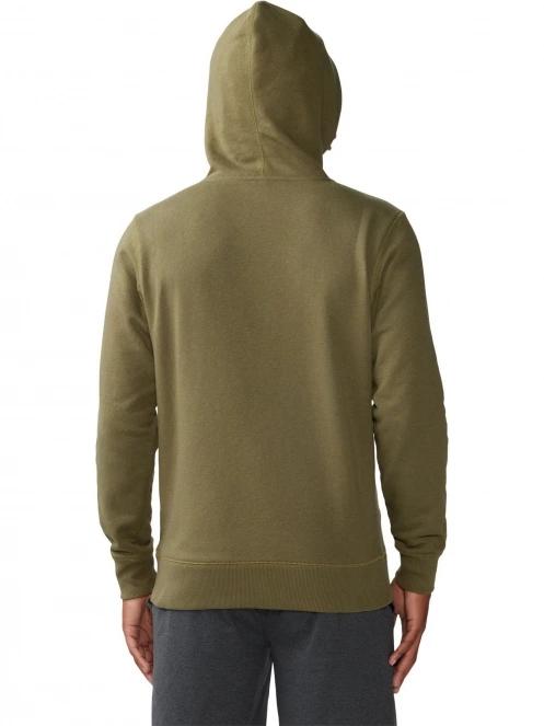 Mountain Hardwear MHW Logo Pullover Hoody férfi kapucnis pulóver zöld színben 4