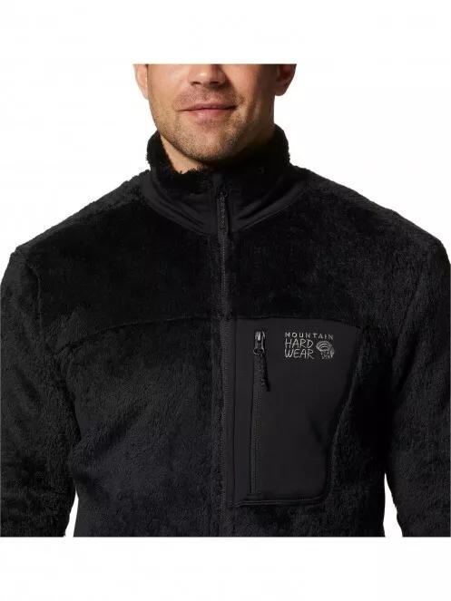 Mountain Hardwear Polartec High Loft Jacket férfi polár pulóver fekete színben 6