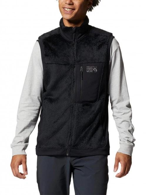 Mountain Hardwear Polartec High Loft Vest férfi mellény fekete színben 2