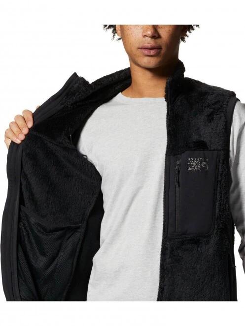 Mountain Hardwear Polartec High Loft Vest férfi mellény fekete színben 5