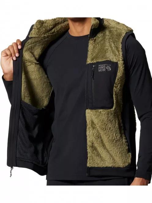 Mountain Hardwear Polartec High Loft Vest férfi mellény zöld színben 5