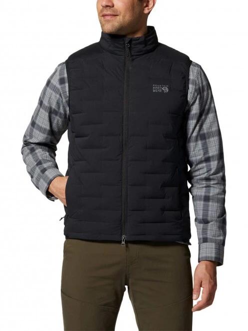 Mountain Hardwear Stretchdown Vest férfi mellény fekete színben 2