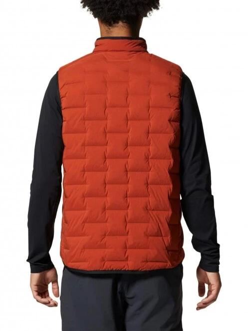 Mountain Hardwear Stretchdown Vest férfi mellény narancssárga színben 4