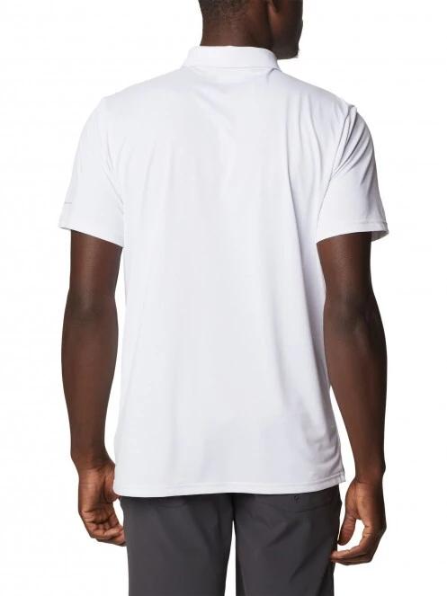 Columbia Columbia Hike Novelty Polo férfi galléros póló fehér színben 4
