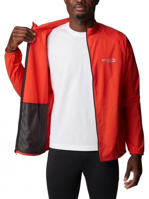Columbia M Endless Trail Wind Shell férfi futódzseki narancssárga színben 5