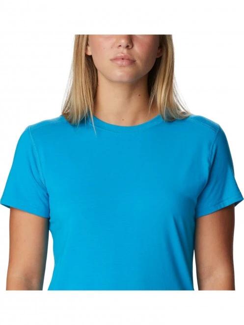 Columbia W Endless Trail Running Tech Tee női rövid ujjú sport póló kék színben 5