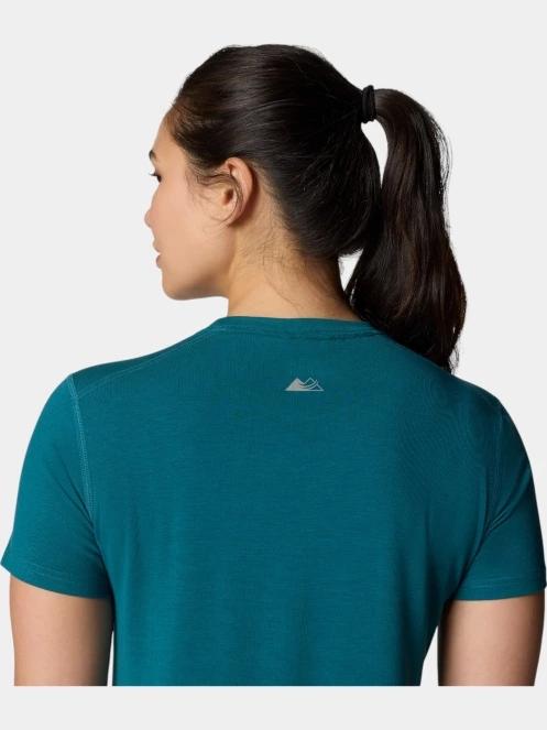 Columbia W Endless Trail Running Tech Tee női rövid ujjú sport póló zöld színben 7