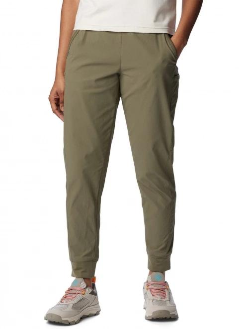 Columbia Leslie Falls Jogger női túranadrág zöld színben 2