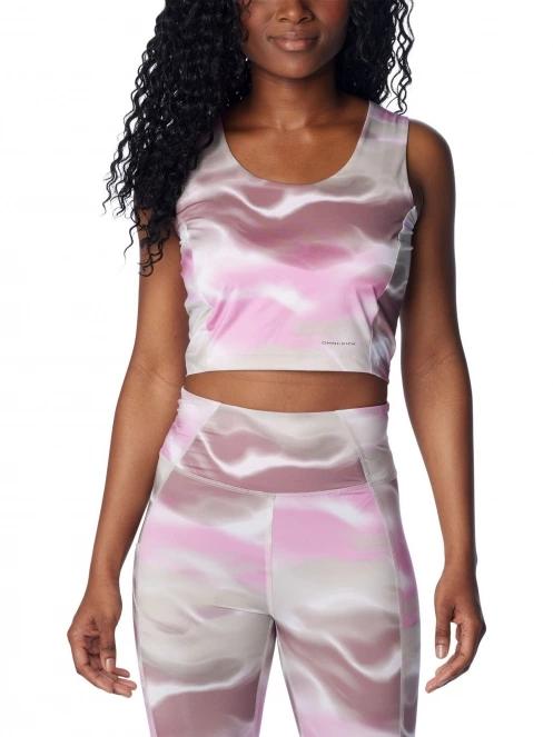 Columbia Boundless Trek Tank női ujjatlan sport póló rózsaszín színben 2