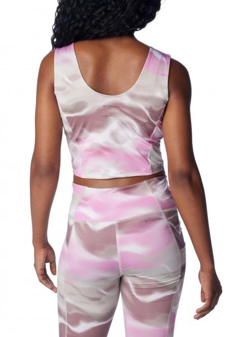 Columbia Boundless Trek Tank női ujjatlan sport póló rózsaszín színben 4