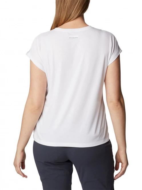 Columbia Boundless Trek Short Sleeve Tee női rövid ujjú póló fehér színben 4