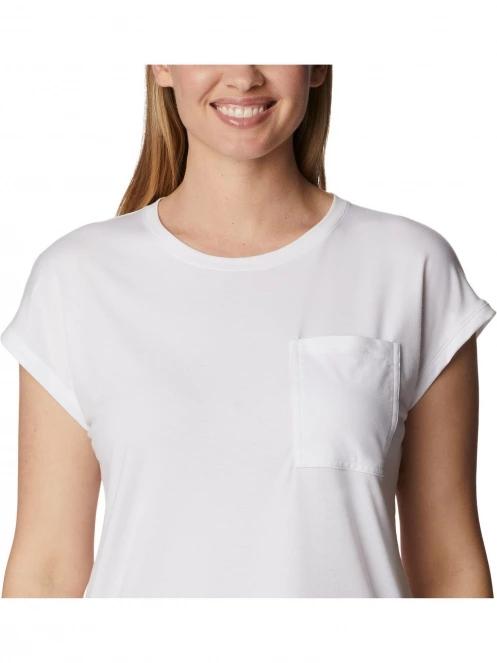 Columbia Boundless Trek Short Sleeve Tee női rövid ujjú póló fehér színben 5