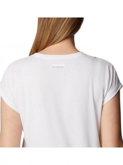 Columbia Boundless Trek Short Sleeve Tee női rövid ujjú póló fehér színben 6