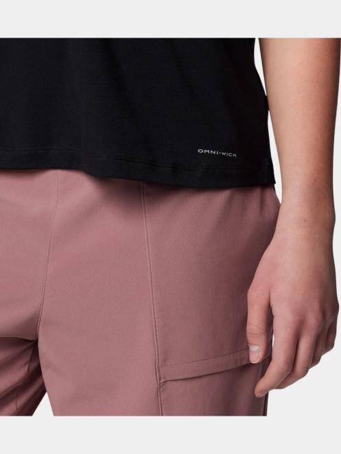 Columbia Boundless Trek Short Sleeve Tee női rövid ujjú póló fekete színben 6