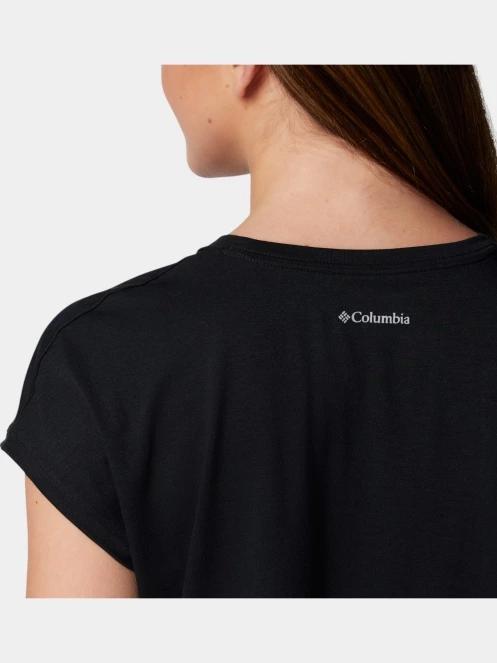 Columbia Boundless Trek Short Sleeve Tee női rövid ujjú póló fekete színben 7