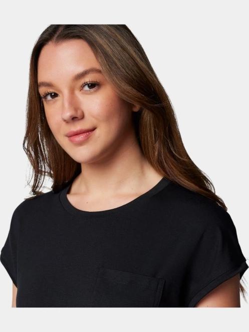 Columbia Boundless Trek Short Sleeve Tee női rövid ujjú póló fekete színben 8