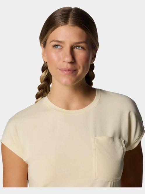 Columbia Boundless Trek Short Sleeve Tee női rövid ujjú póló sárga színben 6