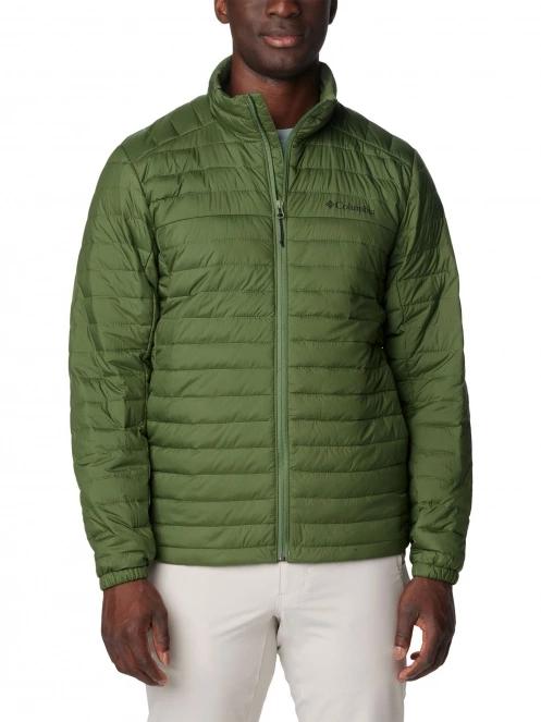 Columbia Silver Falls Jacket férfi átmeneti kabát zöld színben 2