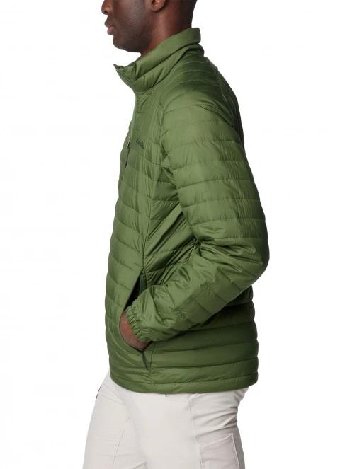 Columbia Silver Falls Jacket férfi átmeneti kabát zöld színben 3