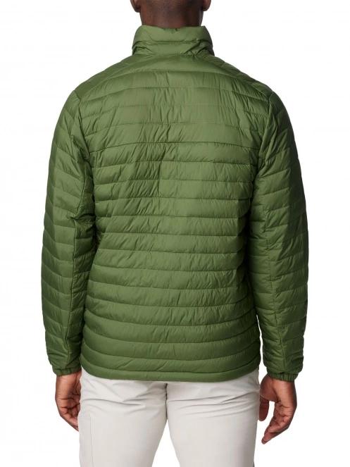Columbia Silver Falls Jacket férfi átmeneti kabát zöld színben 4