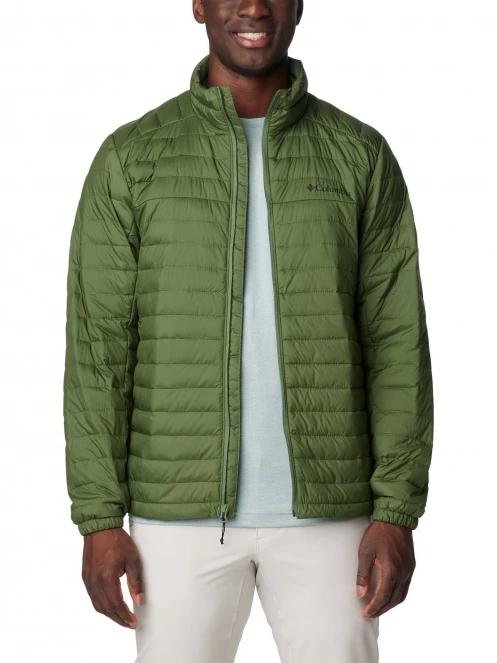 Columbia Silver Falls Jacket férfi átmeneti kabát zöld színben 5