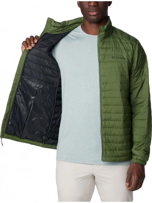 Columbia Silver Falls Jacket férfi átmeneti kabát zöld színben 6