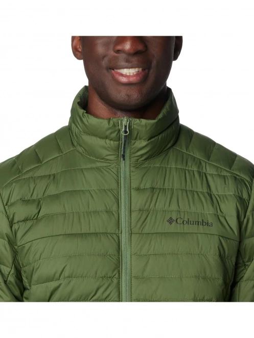 Columbia Silver Falls Jacket férfi átmeneti kabát zöld színben 7