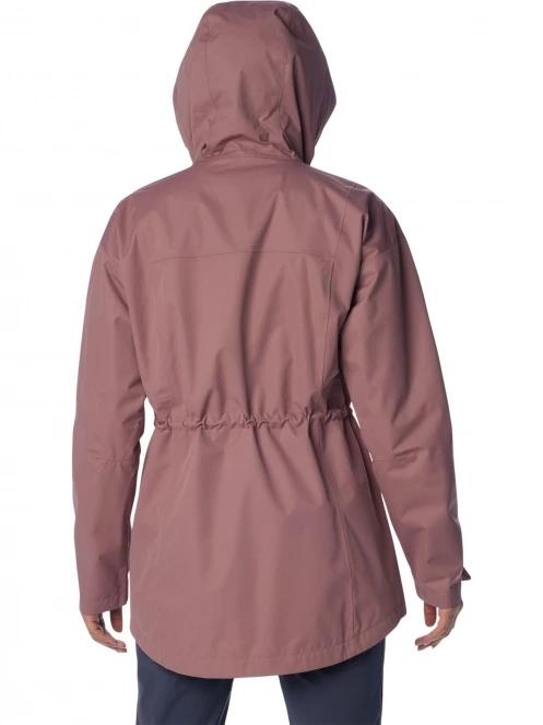 Columbia Hikebound Long Jacket női esőkabát lila színben 4
