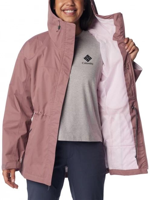 Columbia Hikebound Long Jacket női esőkabát lila színben 6