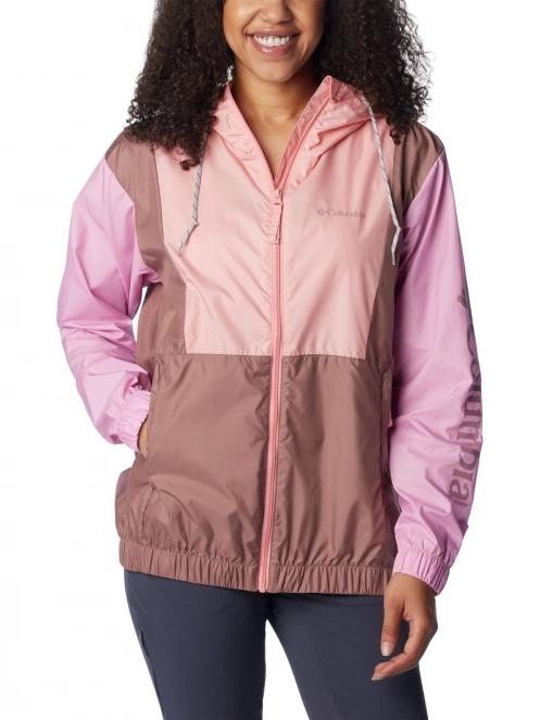 Columbia Lily Basin Jacket női széldzseki rózsaszín színben 2