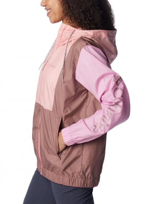 Columbia Lily Basin Jacket női széldzseki rózsaszín színben 3