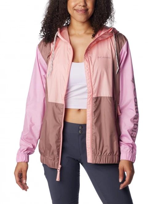 Columbia Lily Basin Jacket női széldzseki rózsaszín színben 5