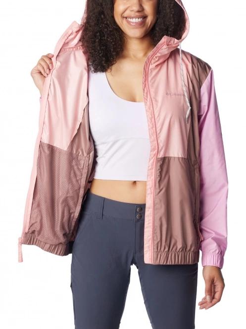 Columbia Lily Basin Jacket női széldzseki rózsaszín színben 6