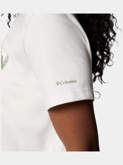 Columbia Boundless Beauty Logo SS Tee női rövid ujjú póló fehér színben 6