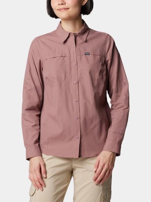 Columbia Silver Ridge 3.0 Long Sleeve Shirt női túraing lila színben 2