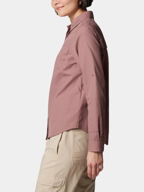 Columbia Silver Ridge 3.0 Long Sleeve Shirt női túraing lila színben 3