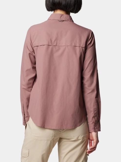 Columbia Silver Ridge 3.0 Long Sleeve Shirt női túraing lila színben 4