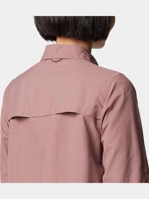 Columbia Silver Ridge 3.0 Long Sleeve Shirt női túraing lila színben 7