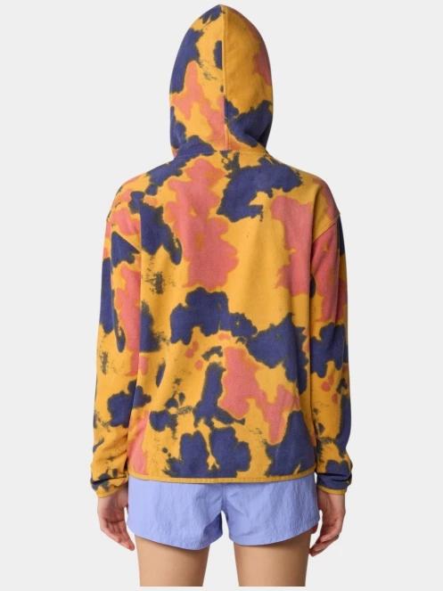 Mountain Hardwear Microchill Hoody női polár pulóver sárga színben 4