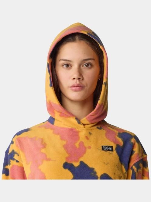 Mountain Hardwear Microchill Hoody női polár pulóver sárga színben 7