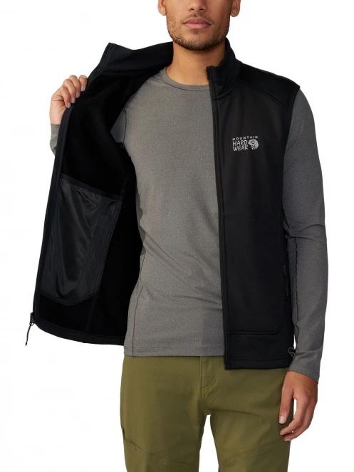 Mountain Hardwear Sendura Vest férfi mellény fekete színben 6