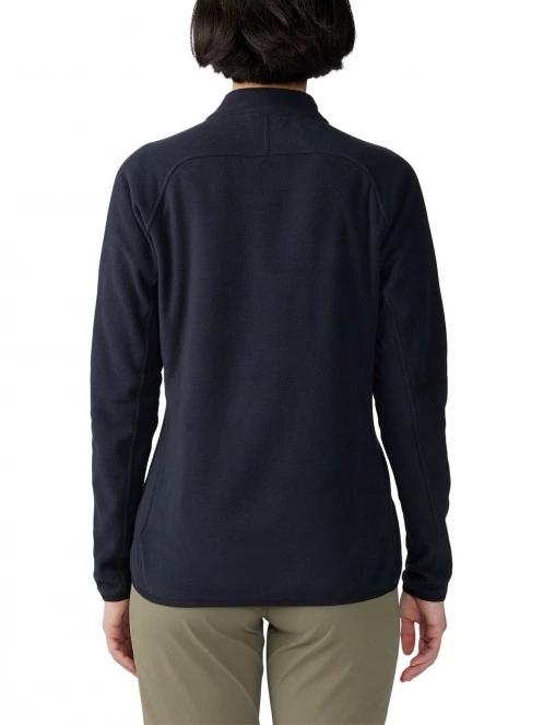 Mountain Hardwear Microchill Full Zip Jacket női polár pulóver fekete színben 4