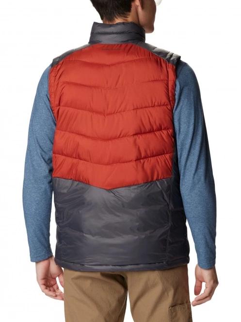 Columbia Labyrinth Loop Vest férfi mellény piros színben 4